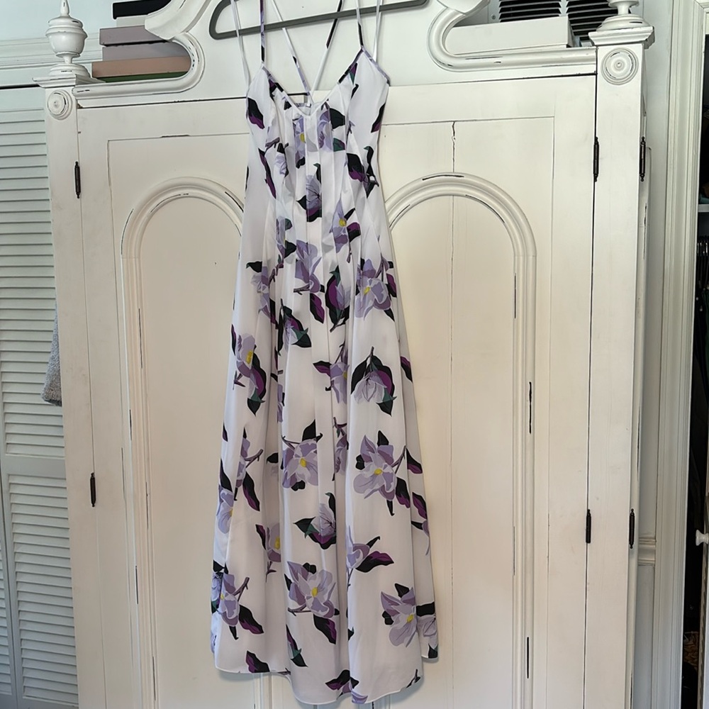 Banana Republic floral midi dress
